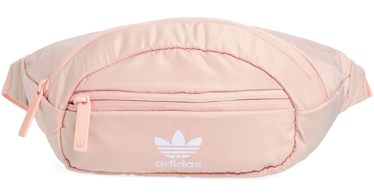 pink adidas waist bag