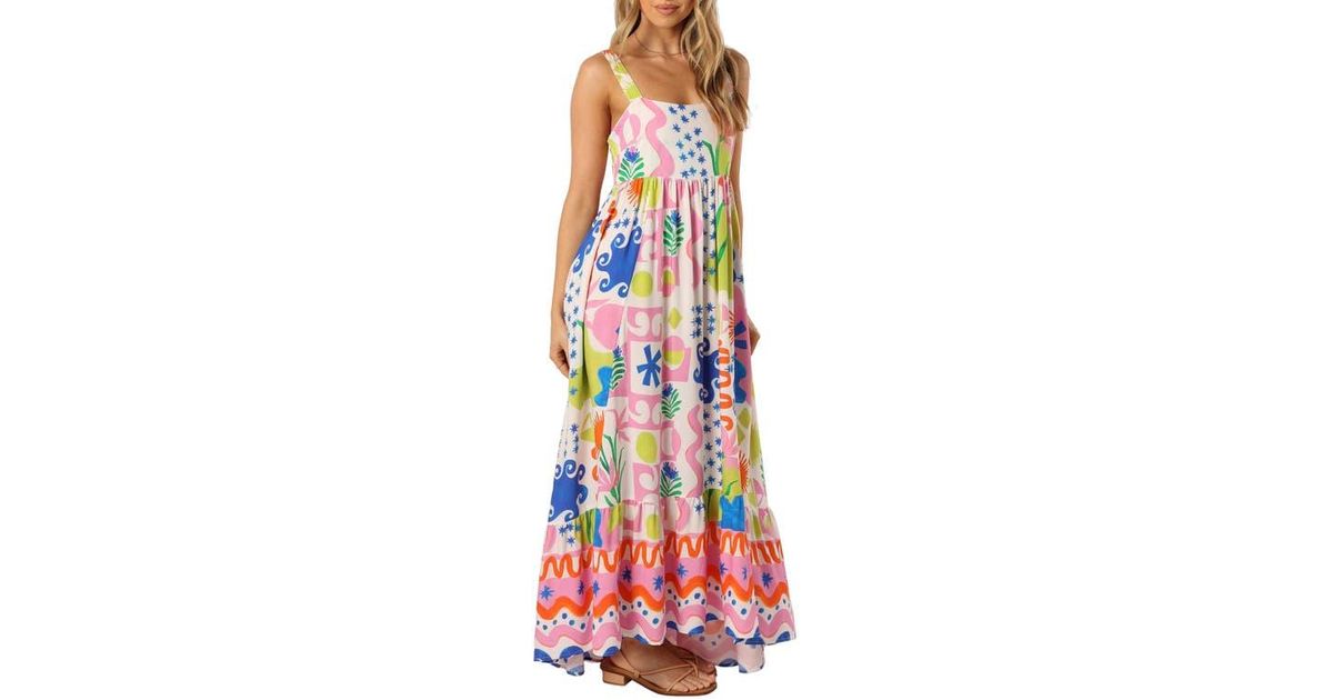 White Petal Grace Maxi Dress