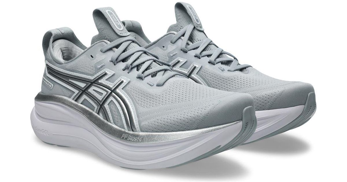 Asics Gel-Nimbus 28 Atc Running Shoe in Gray | Lyst