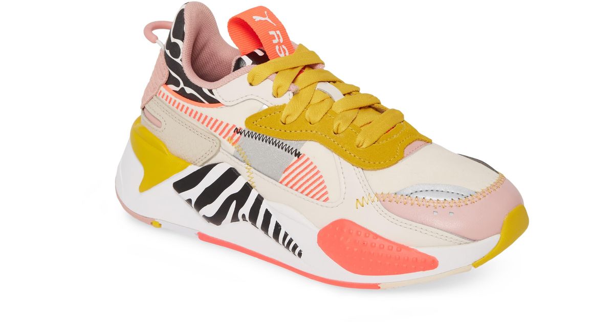women's puma rsx unexpected mixes casual shoes