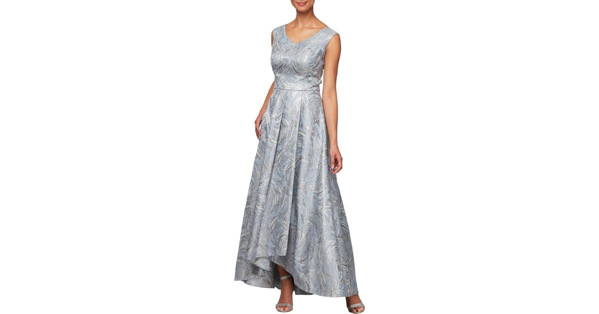 alex evenings high low dress