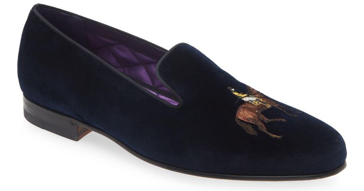 ralph lauren smoking slippers