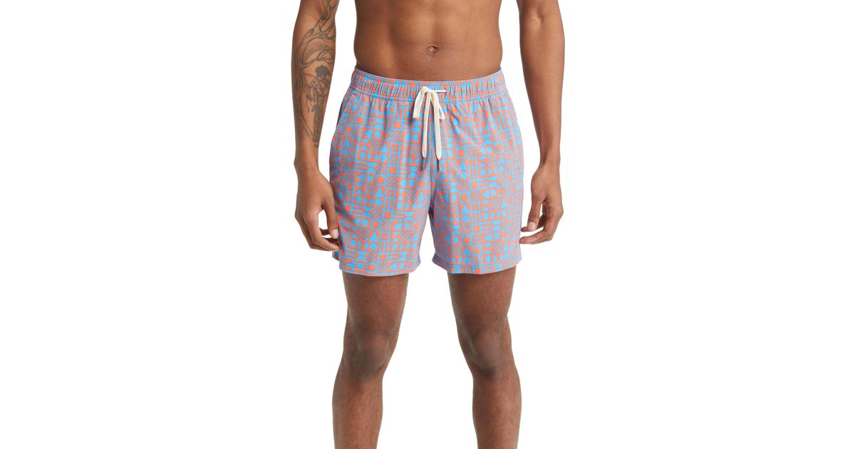 Fair Harbor The Bungalow Swim Trunks in Blue for Men Lyst