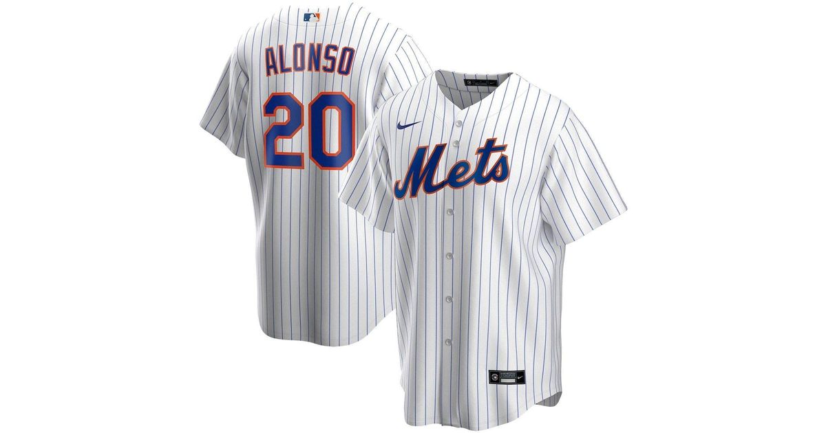 Nike Pete Alonso New York Mets Home Replica Player Name Jersey At