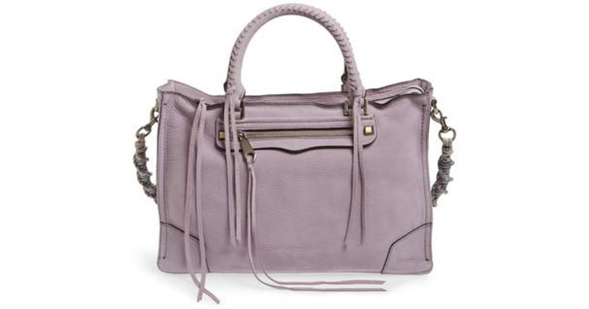rebecca minkoff regan leather satchel