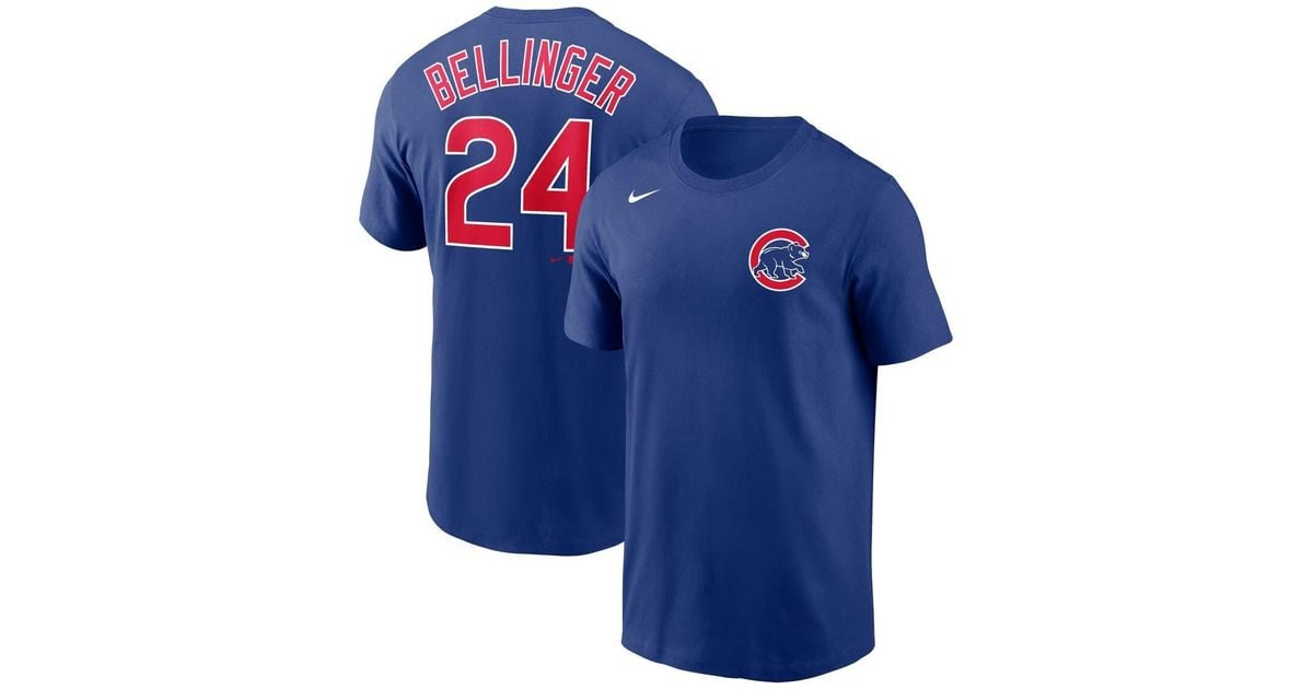 Nike Cody Bellinger Chicago Cubs Name & Number T-shirt At