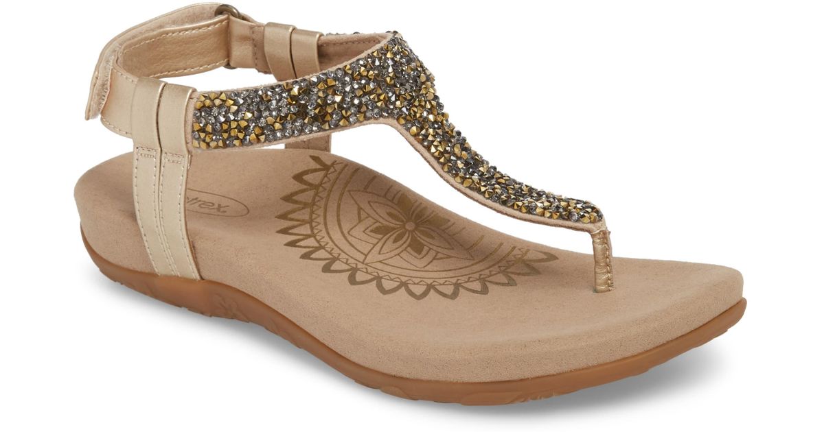 aetrex jade sandals