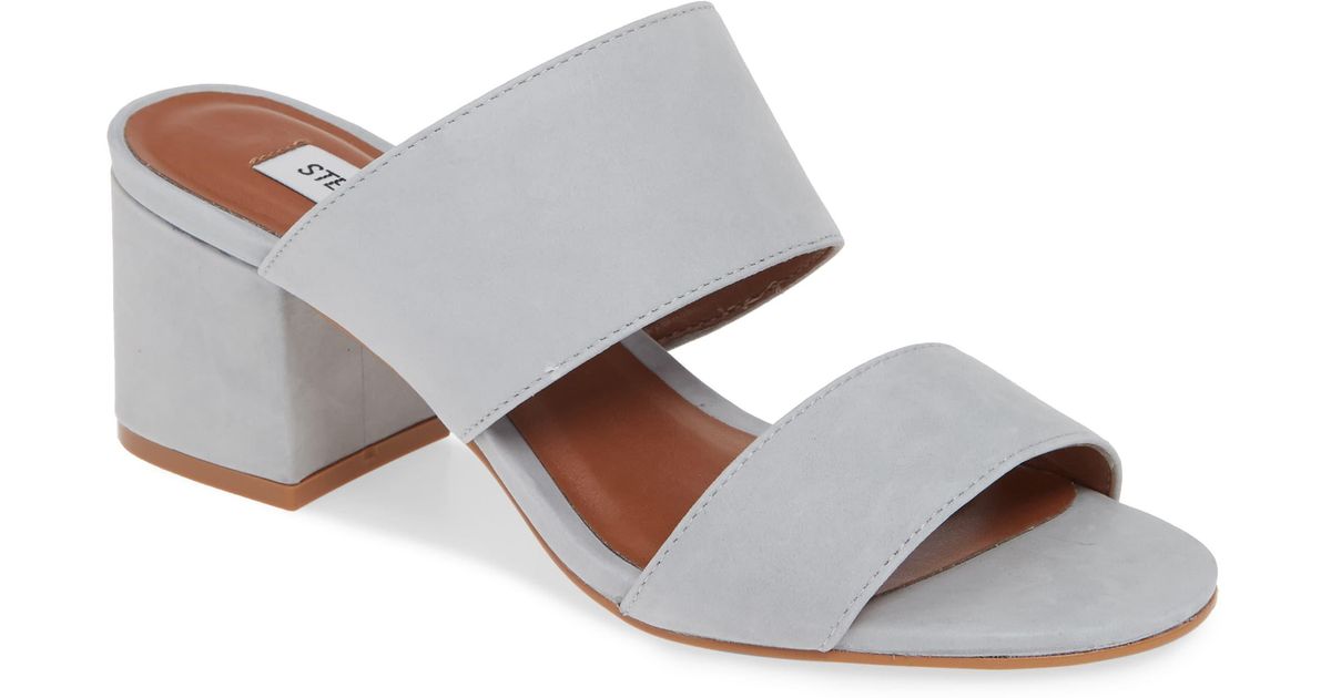 ilena block heel slide sandal