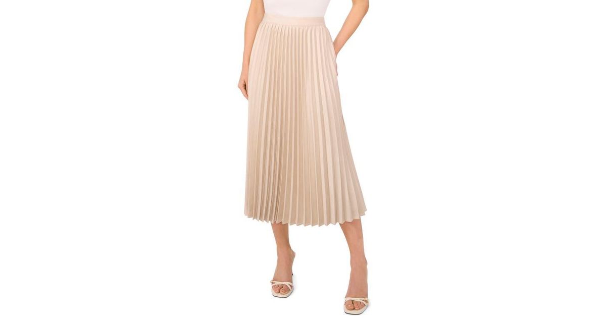 Jupe Courte Halogen Taille 2P (petite) - Plissée, Tweed Noir Et Blanc Géométrique
