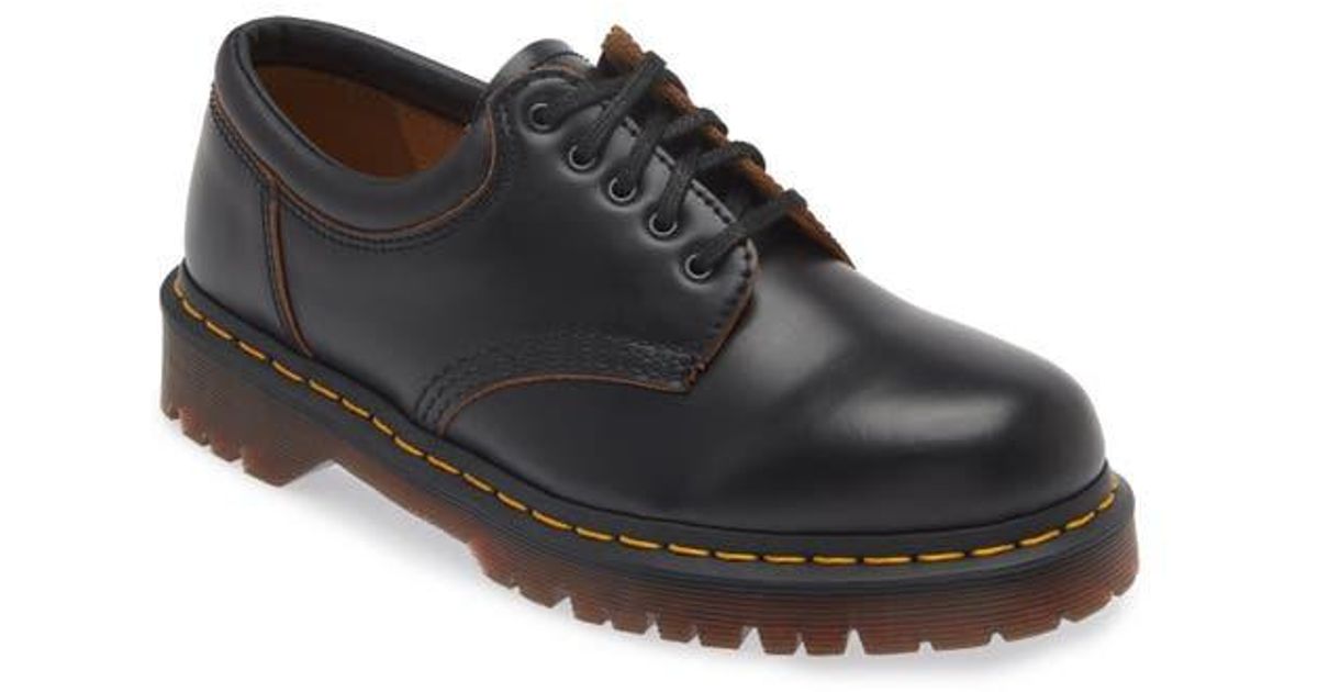 Dr. Martens 8053 Derby Mixte - Chaussures En Cuir à Lacets, Semelle épaisse - Modèle Intemporel