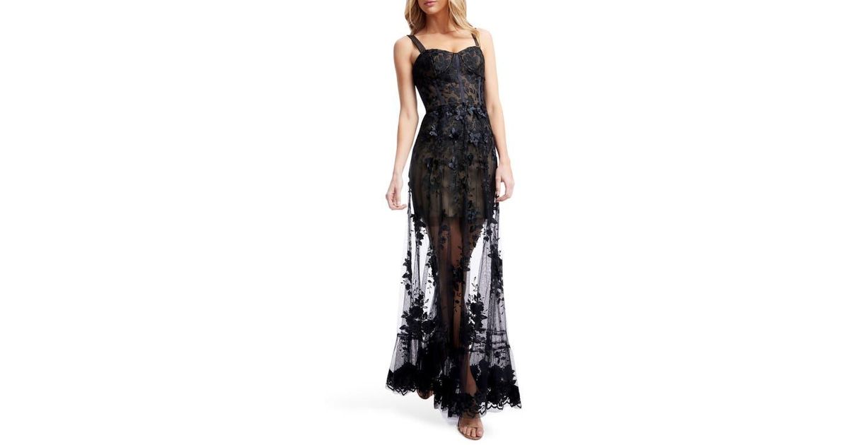 open lace back dress Nox Anabel A1583 – Mia Bella The Label main image 0