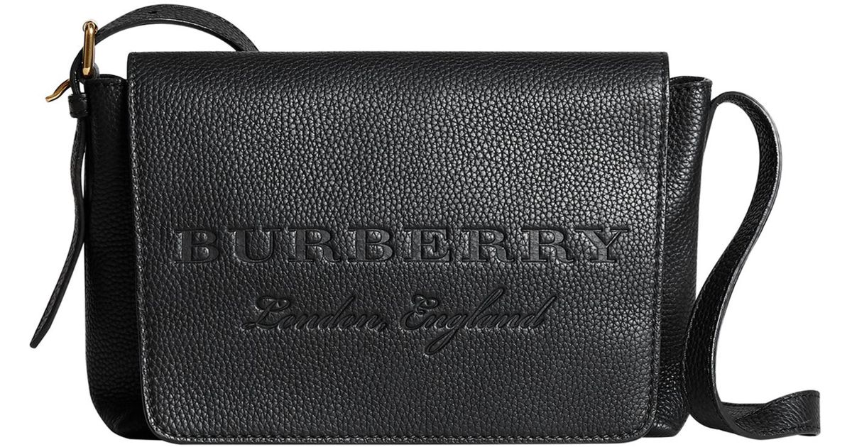 burberry leather crossbody bag