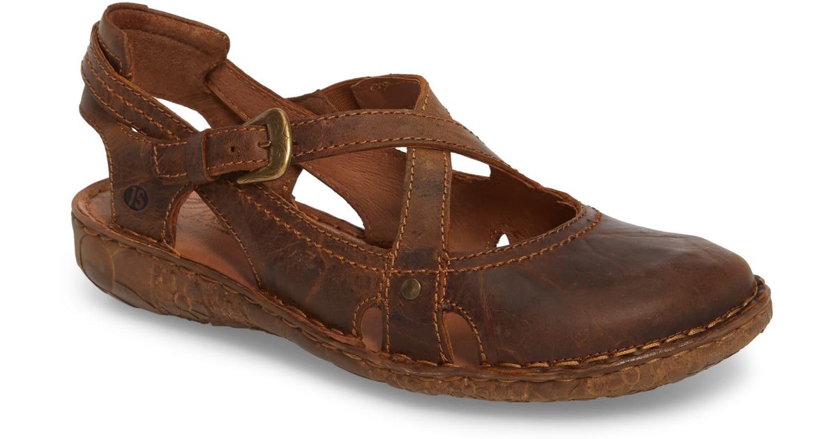 Josef Seibel Leather Rosalie 13 Sandal in Brown - Lyst