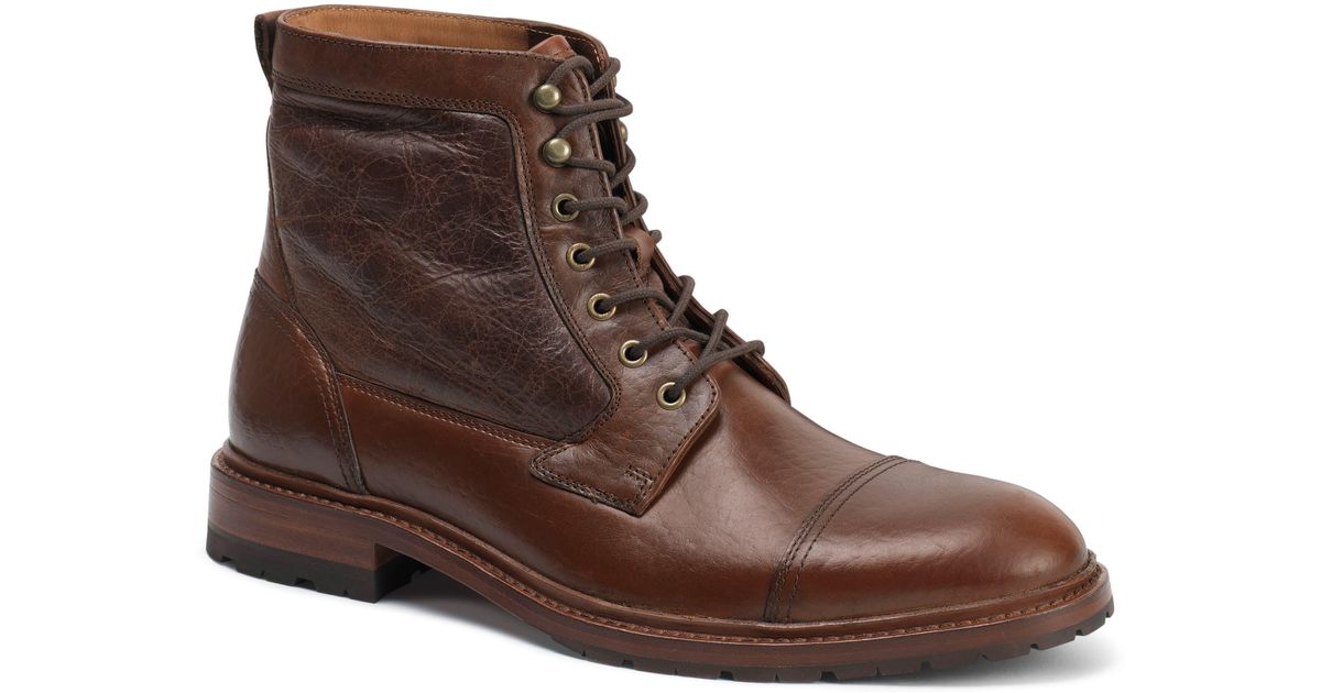 lowell cap toe boot