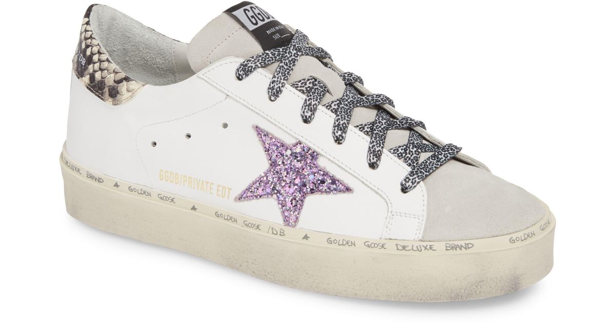 platform high top golden goose