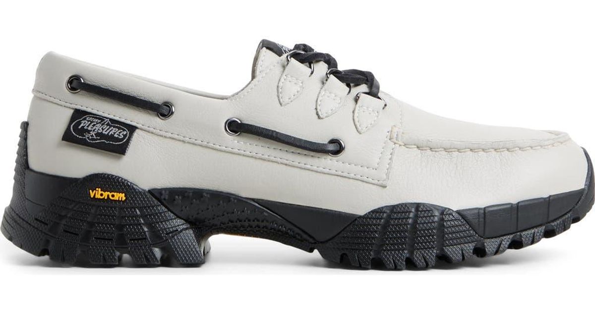 Sperry Top-Sider 3-Eye Vibram Hiker Shoe in White for Men | Lyst