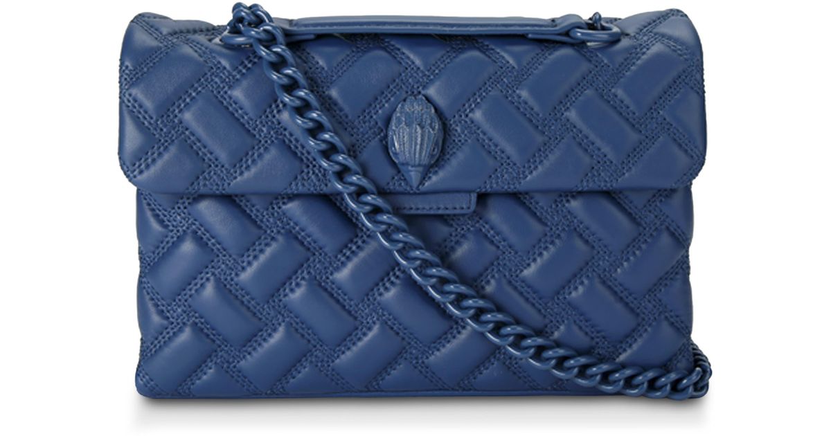 Kurt Geiger Kensington Drench Quilted Leather Convertible Shoulder Bag