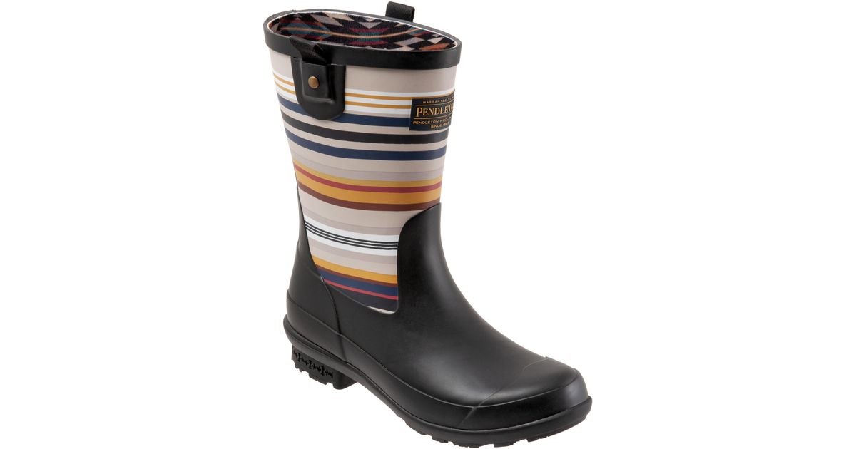 pendleton ankle rain boots