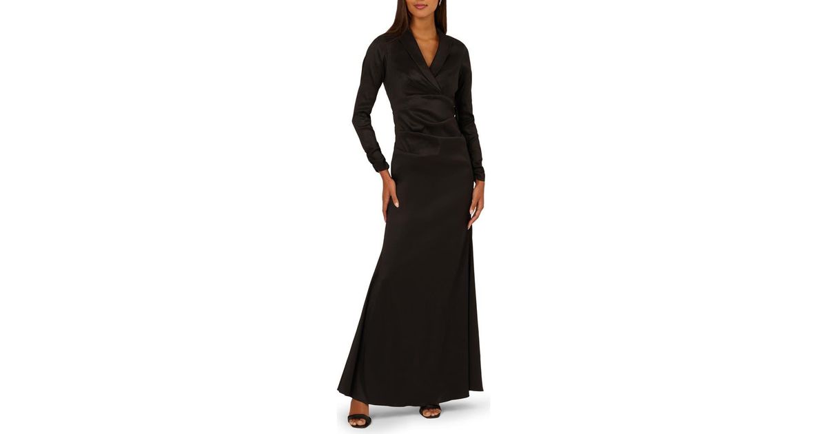 pleated long white dress Self-Portrait - Gold Metallic Feather Maxi Dress main image 1