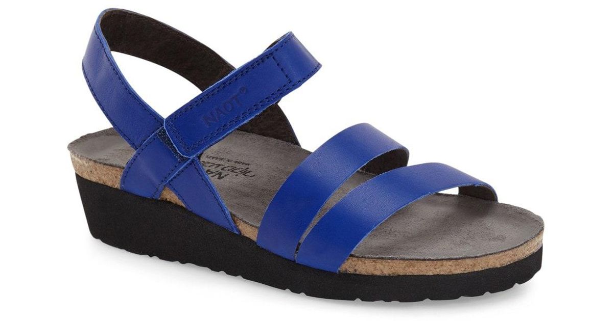 Naot Kayla Leather Sandals in Blue - Save 10% - Lyst