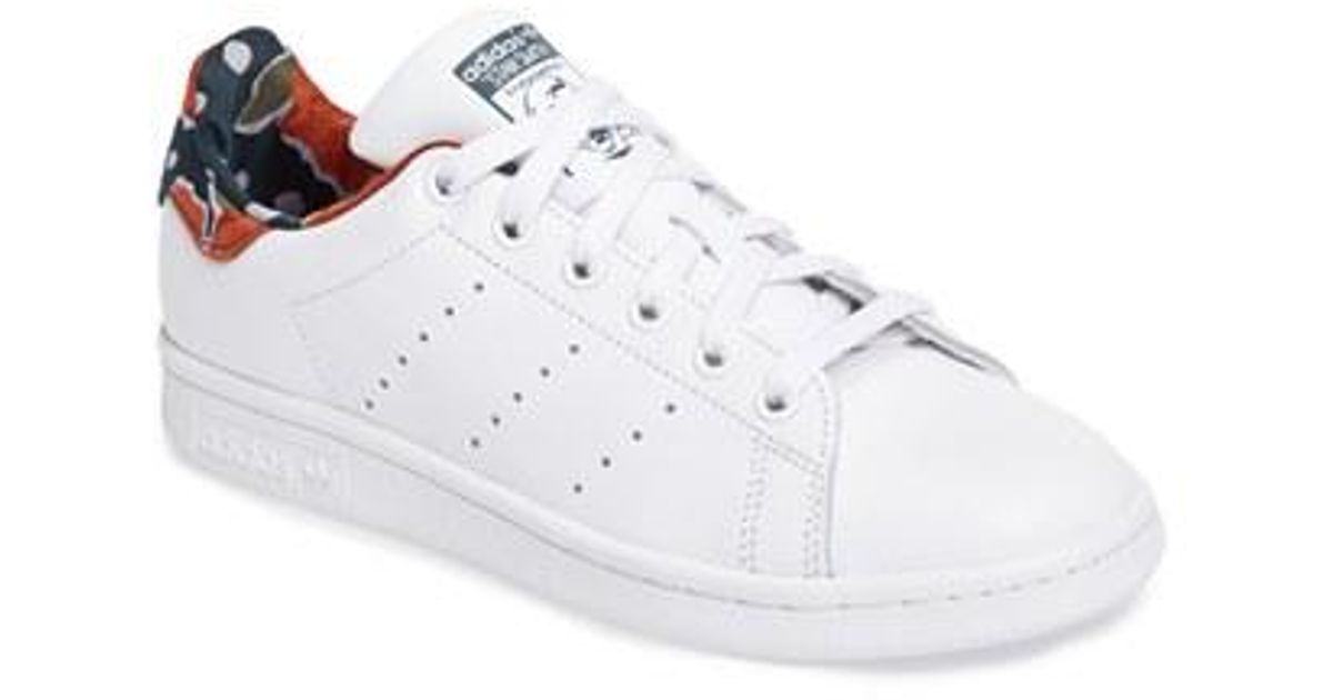 adidas stan smith flowers sneakers