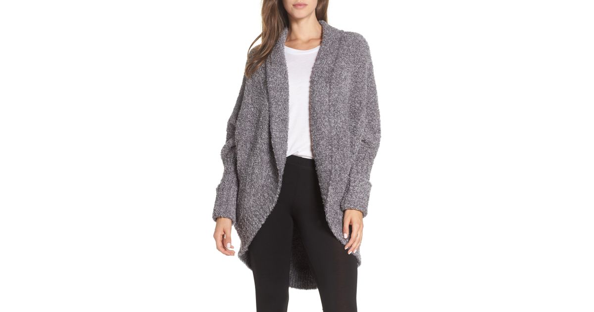barefoot dreams cozychic cocoon cardigan