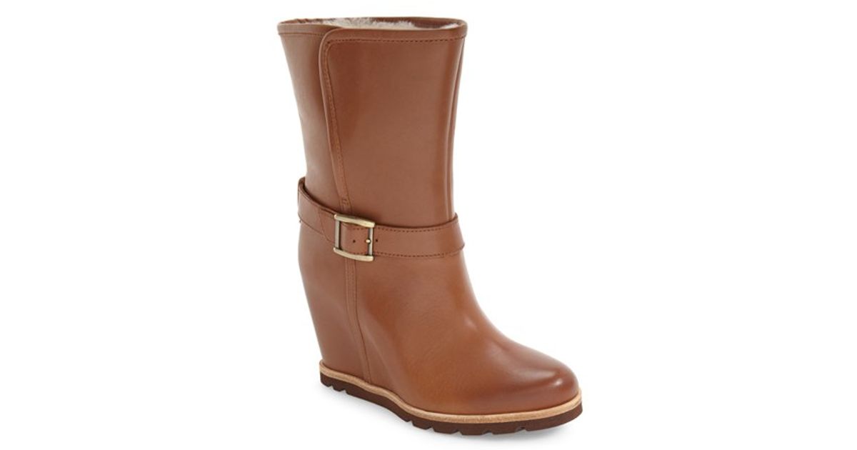ugg ellecia wedge boots