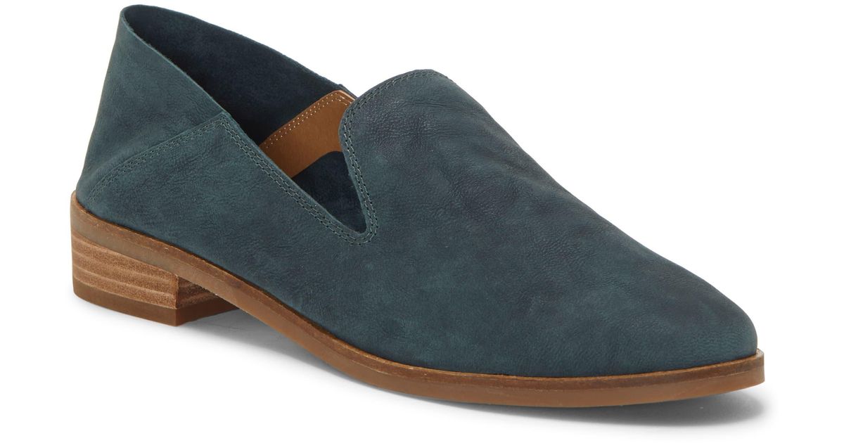 lucky brand cahill leather flat