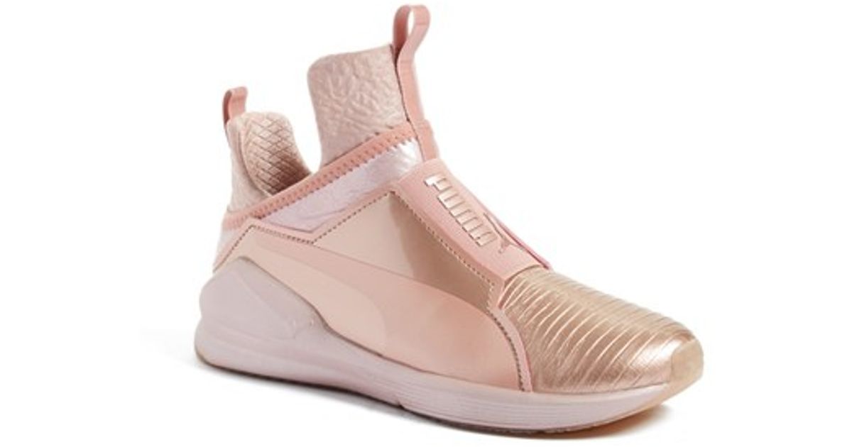 puma metallic rose gold