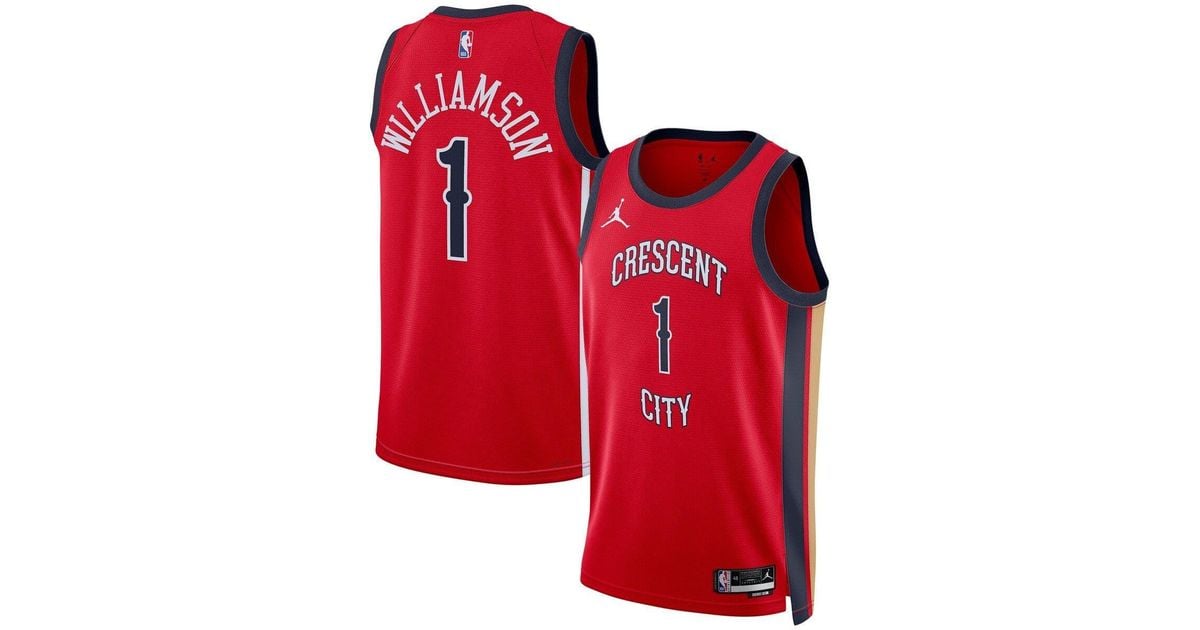 red new orleans pelicans jersey