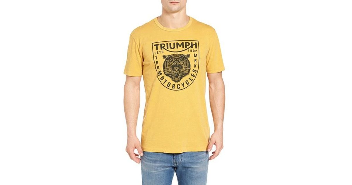  Lucky Brand Men's Big 1 Triumph Flags Graphic Tee, Sapphire,  Medium : Clothing, Shoes & Jewelry