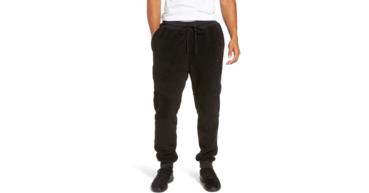 Nike Sportswear Tech Fleece Icon Jogger Pants in Black/ Black (Black) for Men - Lyst