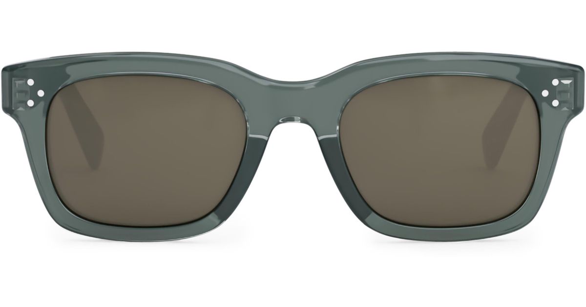 Celine Bold 3 Dots 50mm Square Sunglasses | Lyst