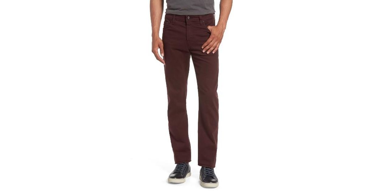 the everett slim straight pants
