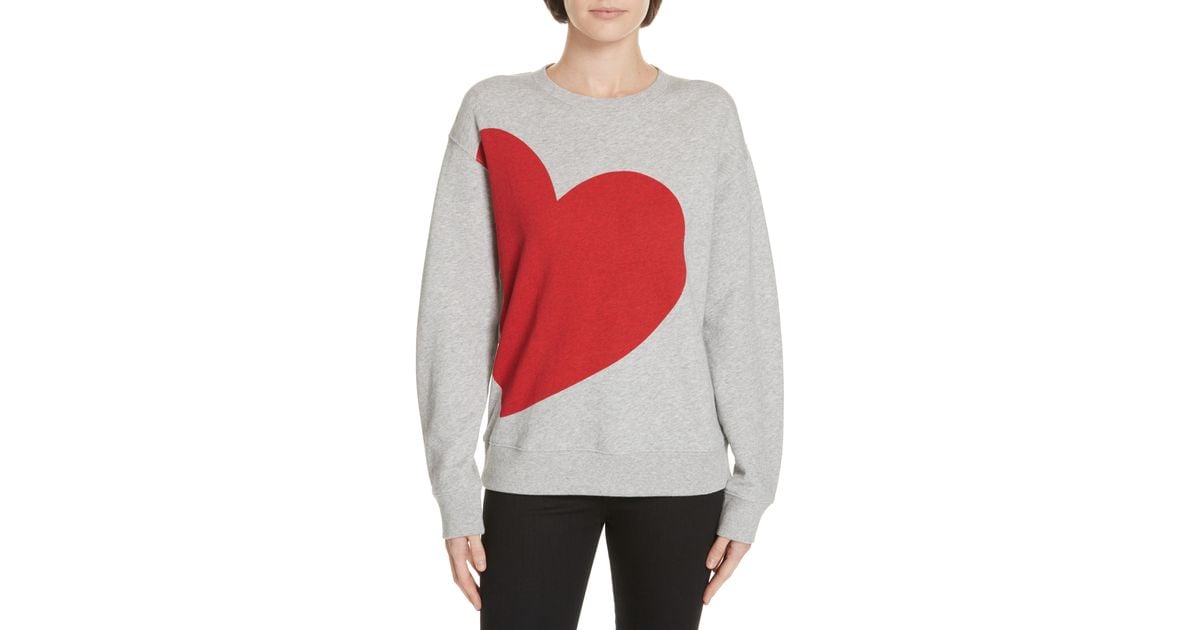 kate spade heart sweatshirt
