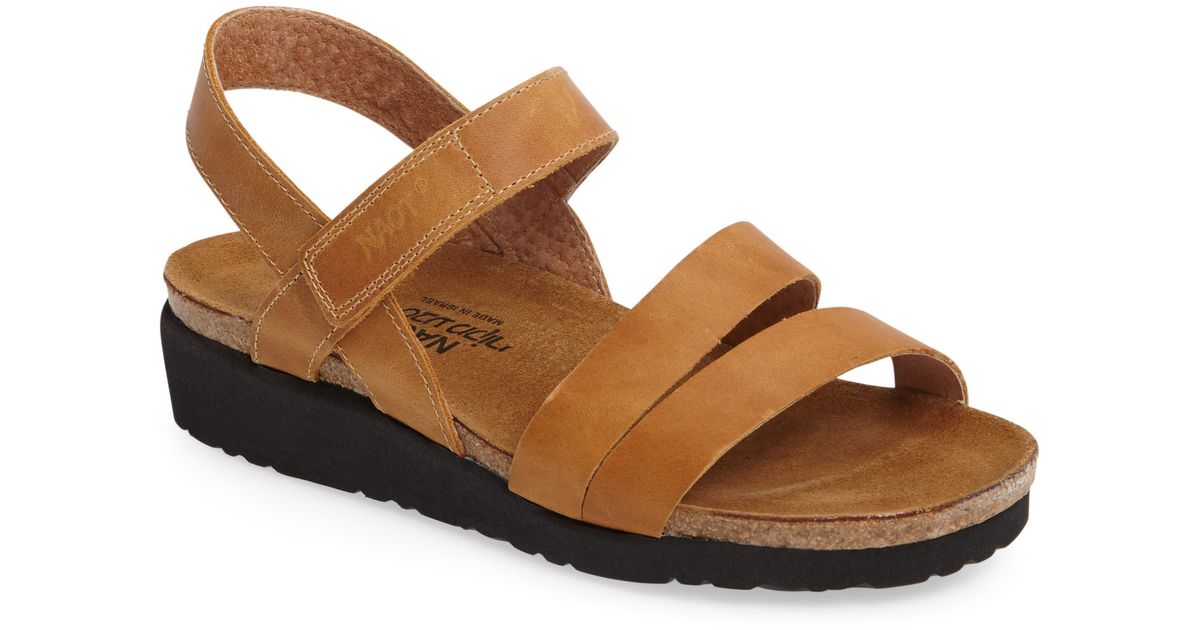 Naot 'kayla' Sandal in Brown | Lyst