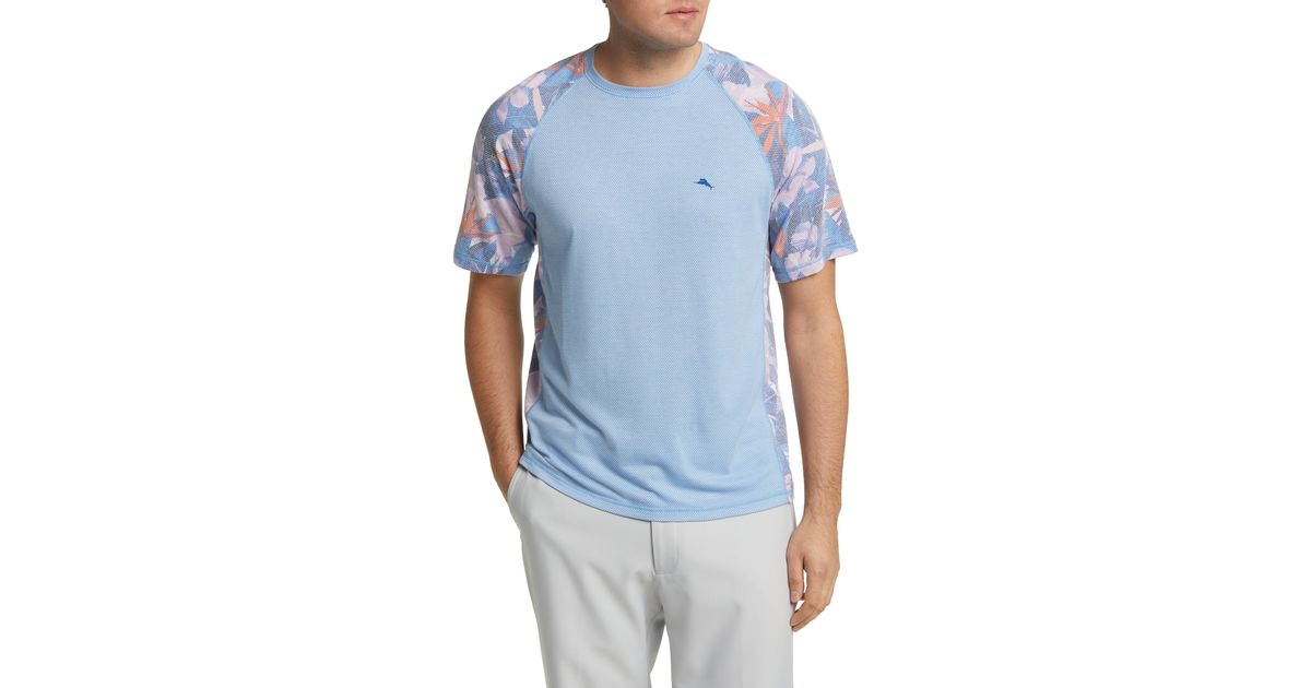 Tommy Bahama Rainforest Bay Short Sleeve Rashguard in Blue for Men Lyst
