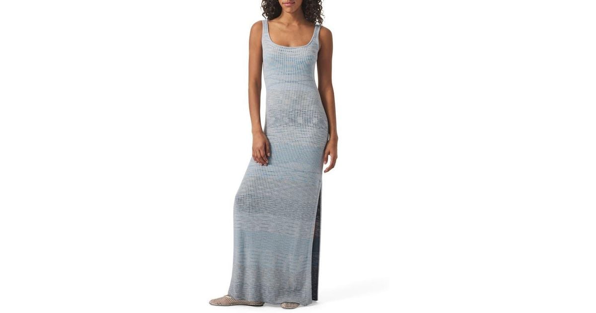 sachin and babi light blue dress Splendid Adalyn Sleeveless Ribbed Sweater Dress in Blue