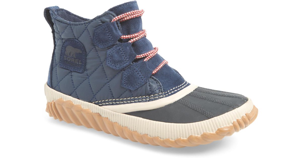 sorel out n about plus camp waterproof bootie