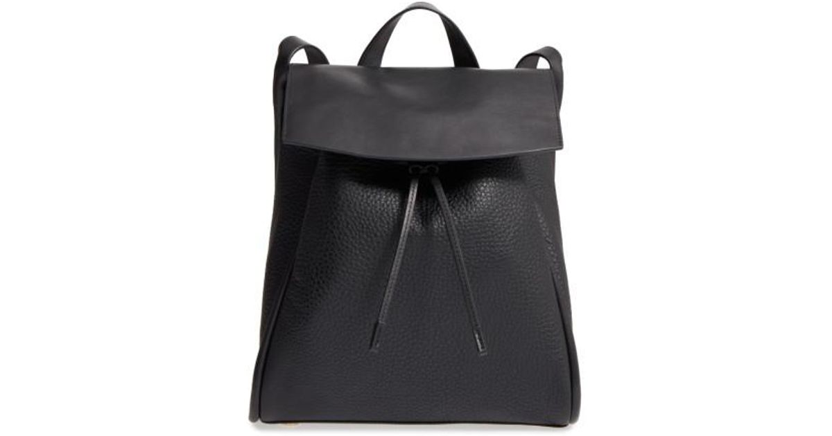 skagen ebba leather backpack
