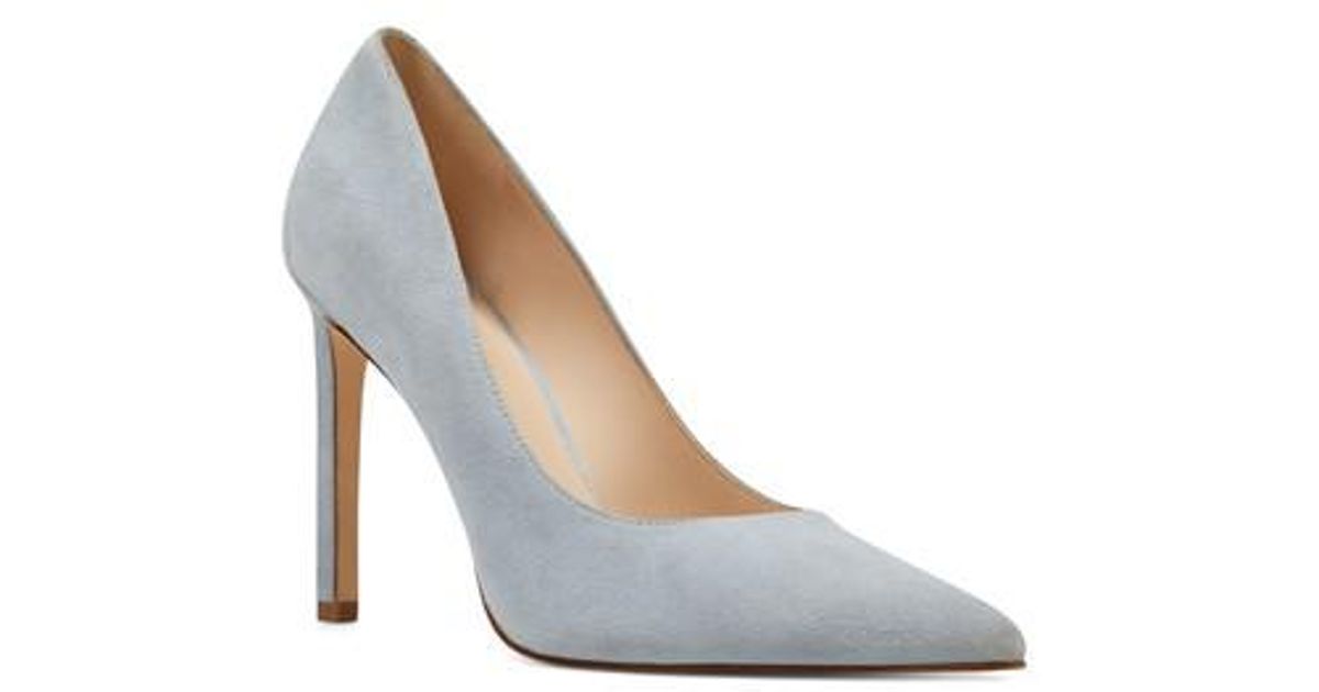 nine west light blue shoes