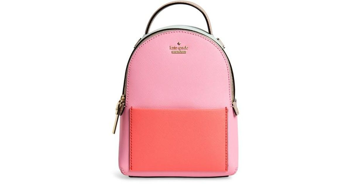 kate spade pink mini backpack