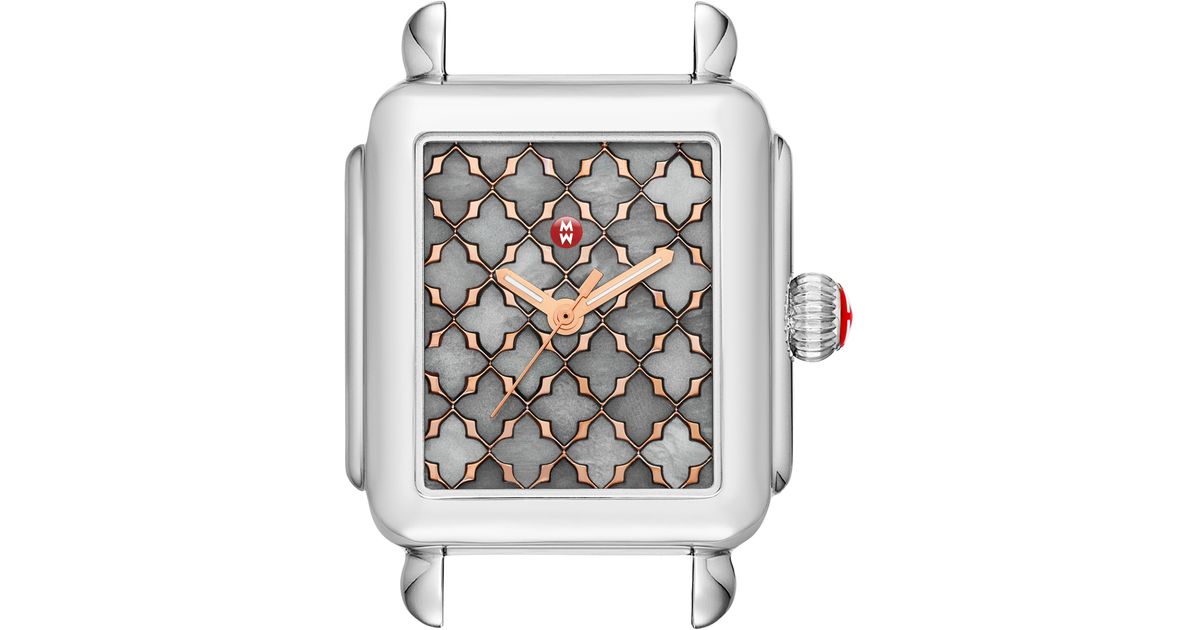 michele square watch