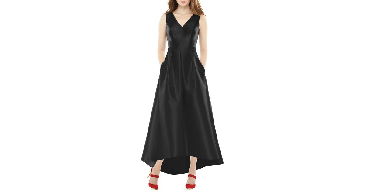 alfred sung high low gown