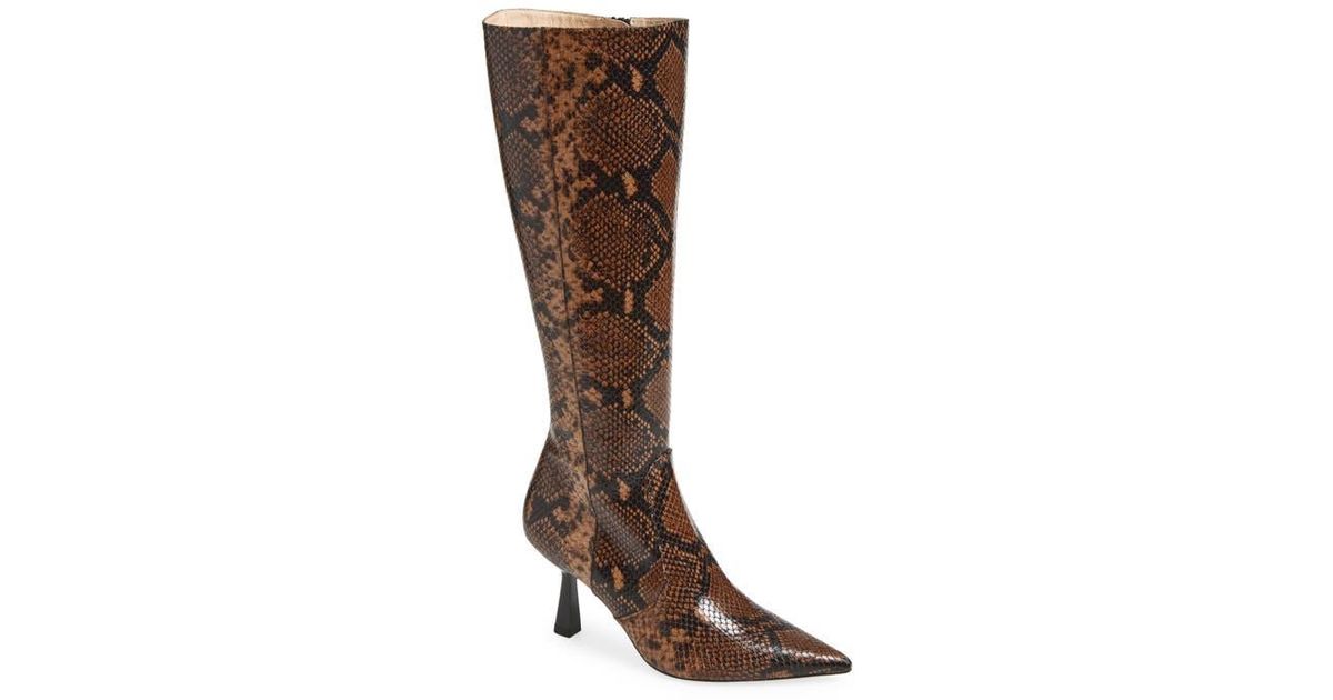 Stuart Weitzman Stuart Supersculpt Pointy Toe Knee High Boot 75 in ...