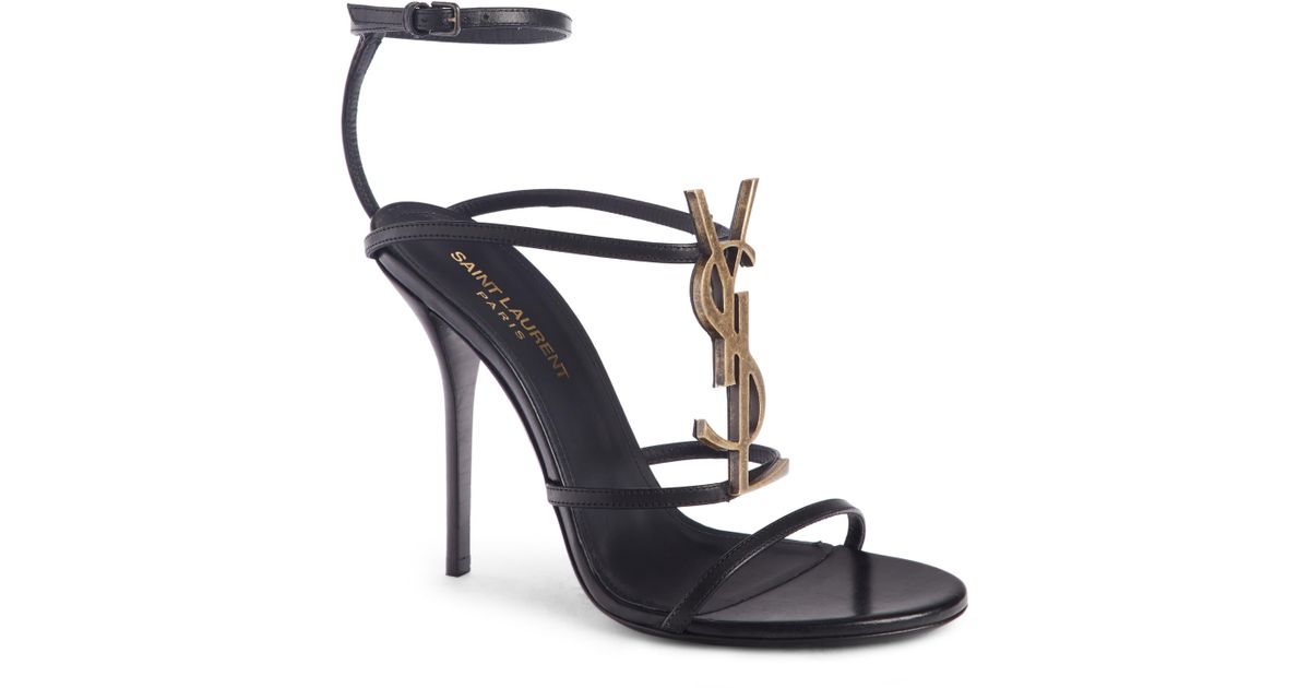 ysl barely there heels