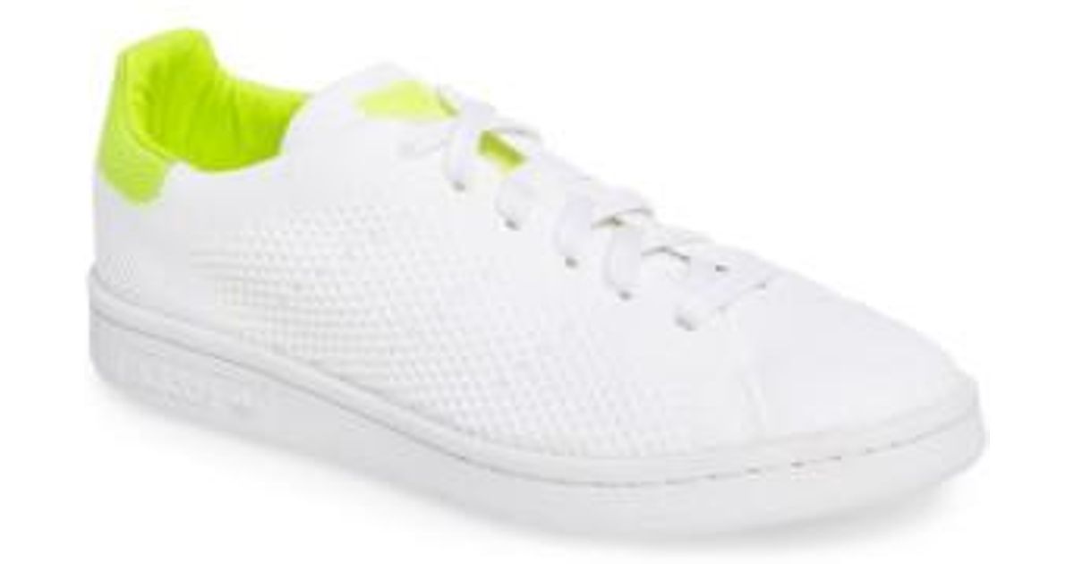 adidas stan smith primeknit womens yellow