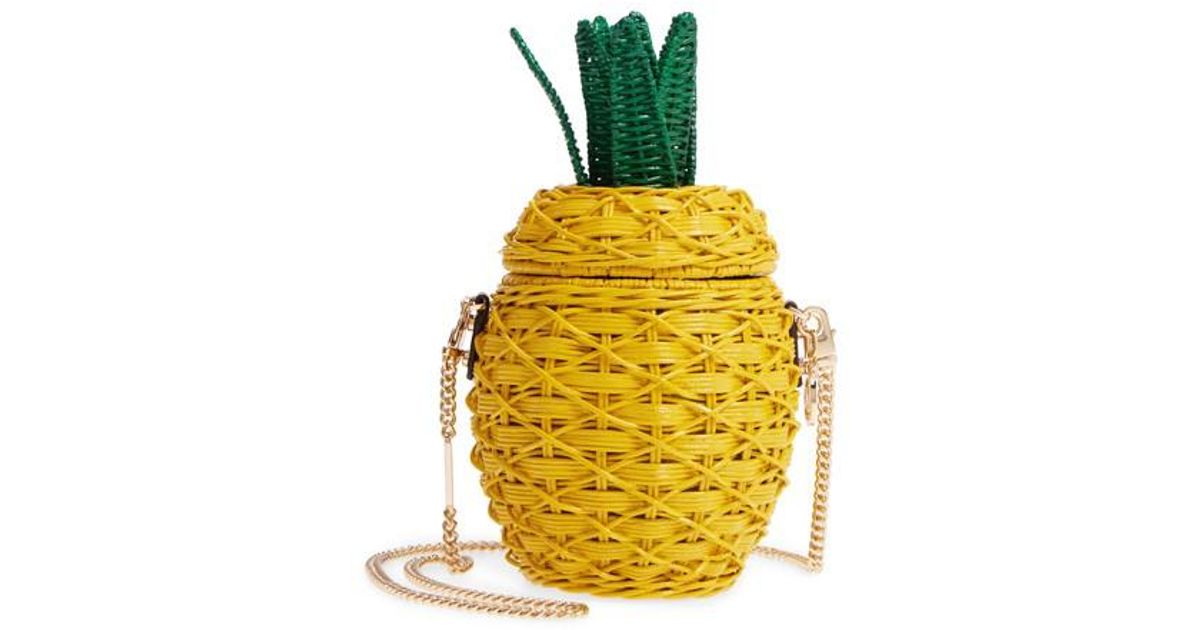 Michael Wicker Pineapple Shoulder Bag 