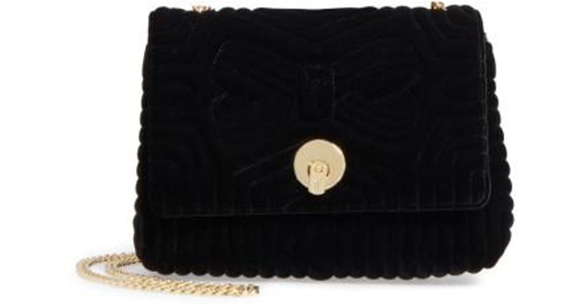 Bolso Cruzado Ted Baker Mujer Verde Cuero Acolchado