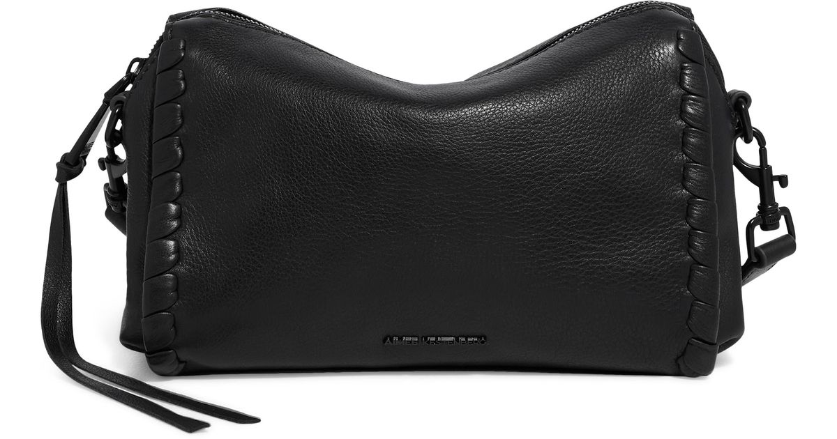 Aimee Kestenberg Oasis Leather Crossbody Bag in Black | Lyst